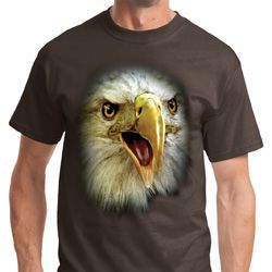 Mens Eagle Shirt Big Eagle Face Tee T-Shirt Mens Eagle Shirt Big Eagle Face Tee T-Shirt