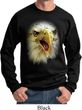 Mens Eagle Sweatshirt Big Eagle Face Sweat Shirt