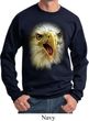 Mens Eagle Sweatshirt Big Eagle Face Sweat Shirt
