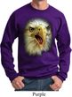 Mens Eagle Sweatshirt Big Eagle Face Sweat Shirt
