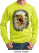 Mens Eagle Sweatshirt Big Eagle Face Sweat Shirt