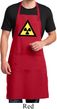 Mens Fallout Apron Radioactive Triangle Full Length Apron with Pockets
