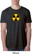 Mens Fallout Shirt Radiation Symbol Burnout Tee T-Shirt