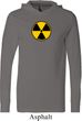 Mens Fallout Shirt Radiation Symbol Lightweight Hoodie Tee