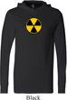 Mens Fallout Shirt Radiation Symbol Lightweight Hoodie Tee