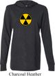 Mens Fallout Shirt Radiation Symbol Lightweight Hoodie Tee