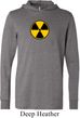 Mens Fallout Shirt Radiation Symbol Lightweight Hoodie Tee