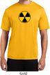 Mens Fallout Shirt Radiation Symbol Moisture Wicking Tee