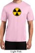 Mens Fallout Shirt Radiation Symbol Moisture Wicking Tee