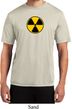 Mens Fallout Shirt Radiation Symbol Moisture Wicking Tee