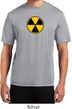 Mens Fallout Shirt Radiation Symbol Moisture Wicking Tee