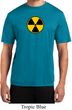 Mens Fallout Shirt Radiation Symbol Moisture Wicking Tee