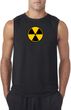 Mens Fallout Shirt Radiation Symbol Sleeveless Tee T-Shirt