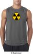 Mens Fallout Shirt Radiation Symbol Sleeveless Tee T-Shirt