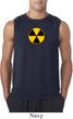 Mens Fallout Shirt Radiation Symbol Sleeveless Tee T-Shirt