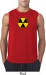 Mens Fallout Shirt Radiation Symbol Sleeveless Tee T-Shirt