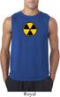 Mens Fallout Shirt Radiation Symbol Sleeveless Tee T-Shirt
