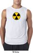 Mens Fallout Shirt Radiation Symbol Sleeveless Tee T-Shirt