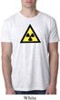 Mens Fallout Shirt Radioactive Triangle Burnout Tee T-Shirt