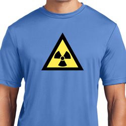 Mens Fallout Shirt Radioactive Triangle Moisture Wicking Tee T-Shirt Mens Fallout Shirt Radioactive Triangle Moisture Wicking Tee T-Shirt