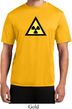 Mens Fallout Shirt Radioactive Triangle Moisture Wicking Tee T-Shirt