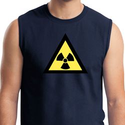 Mens Fallout Shirt Radioactive Triangle Muscle Tee T-Shirt Mens Fallout Shirt Radioactive Triangle Muscle Tee T-Shirt