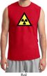 Mens Fallout Shirt Radioactive Triangle Muscle Tee T-Shirt