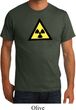 Mens Fallout Shirt Radioactive Triangle Organic Tee T-Shirt