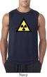 Mens Fallout Shirt Radioactive Triangle Sleeveless Tee T-Shirt