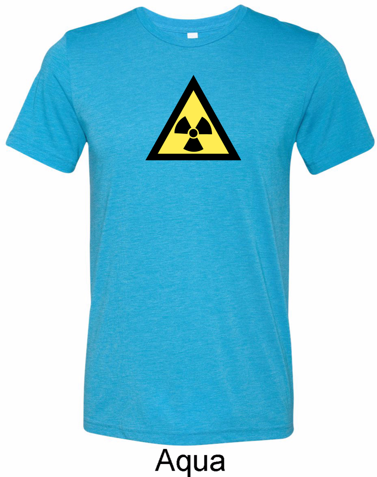 Mens Fallout Shirt Radioactive Triangle Tri Blend Crewneck Tee T-Shirt ...