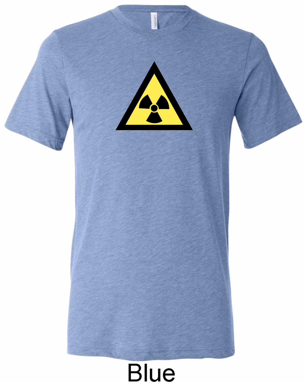 Mens Fallout Shirt Radioactive Triangle Tri Blend Crewneck Tee T-Shirt ...