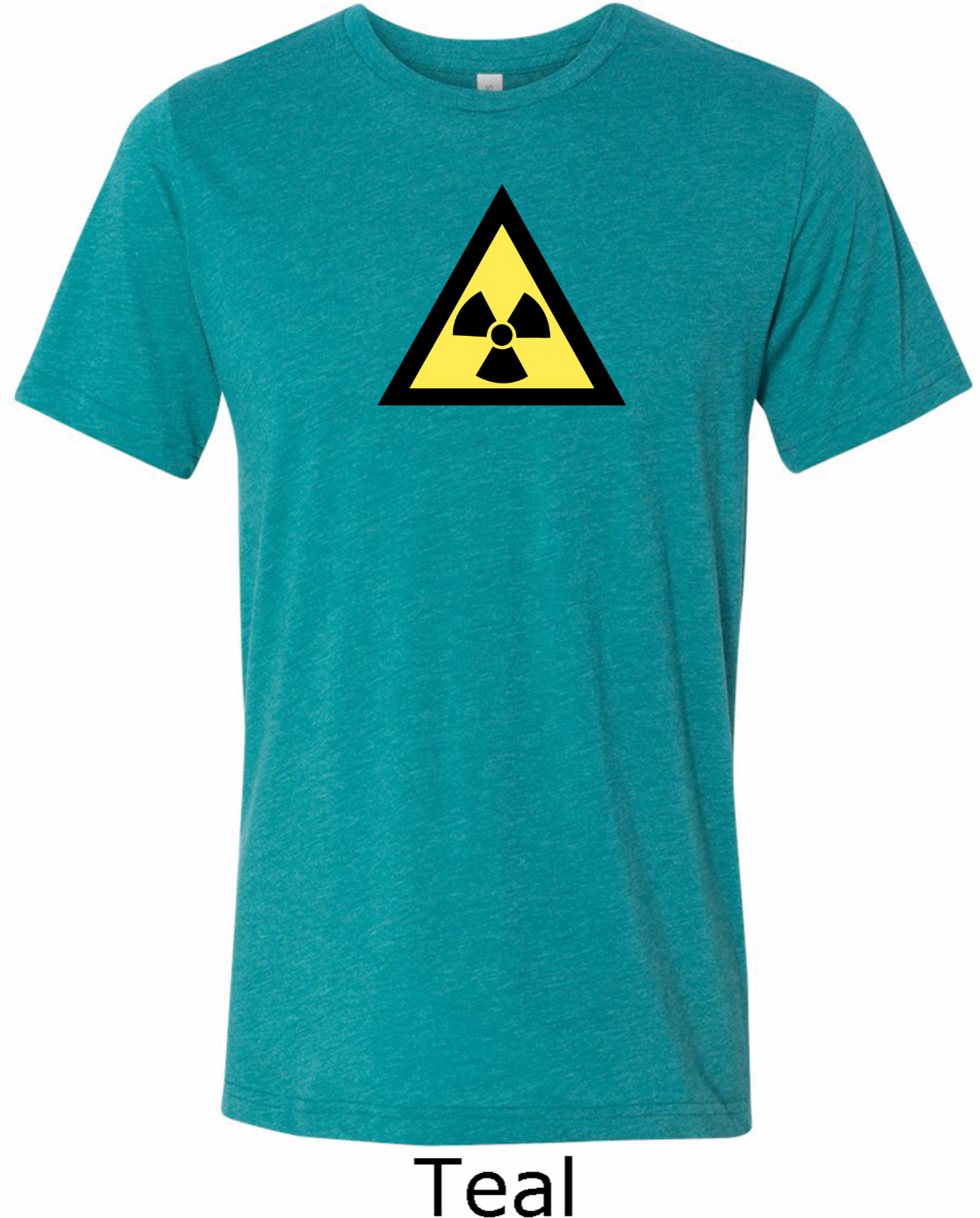 Mens Fallout Shirt Radioactive Triangle Tri Blend Crewneck Tee T-Shirt ...
