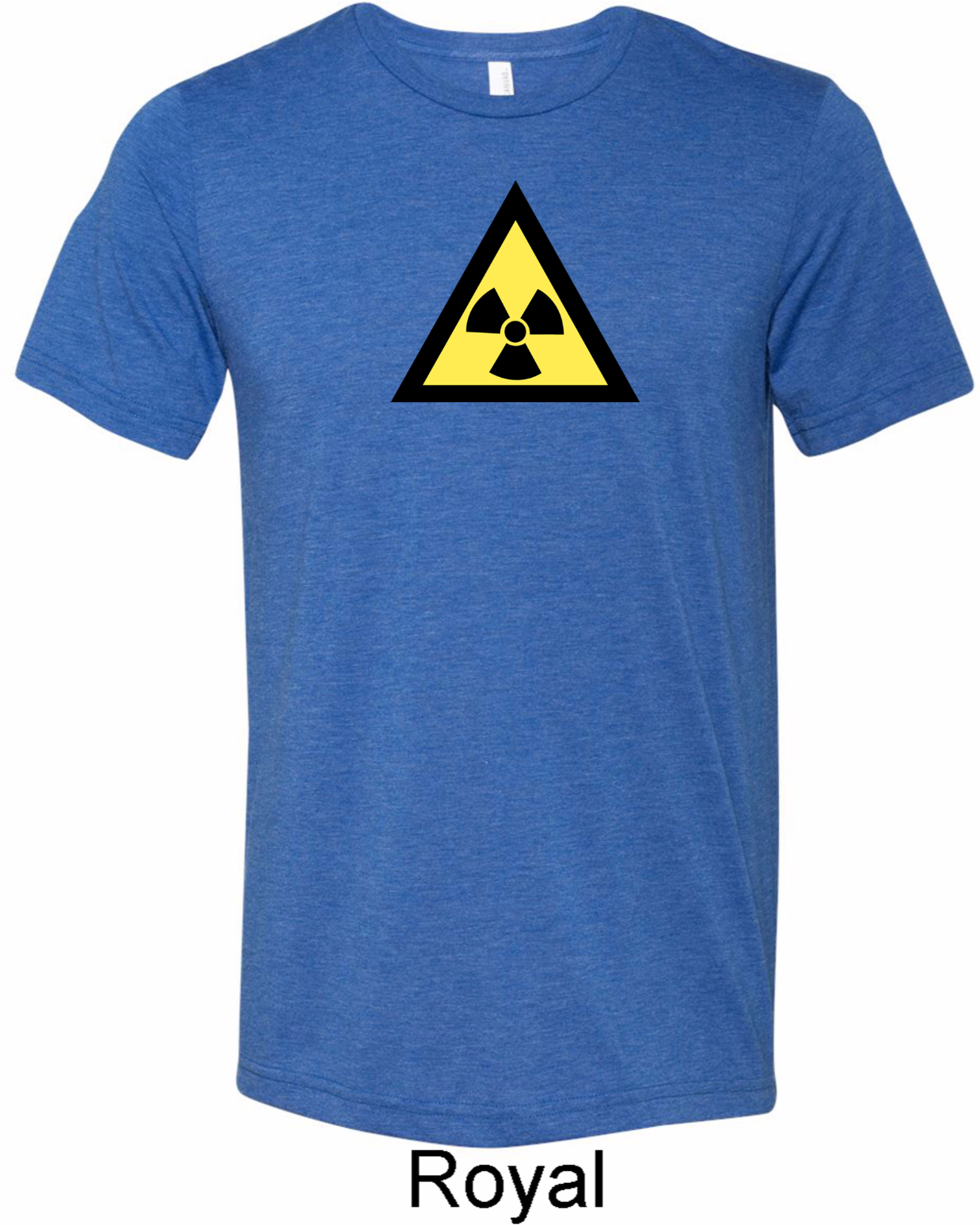 Mens Fallout Shirt Radioactive Triangle Tri Blend Crewneck Tee T-Shirt ...