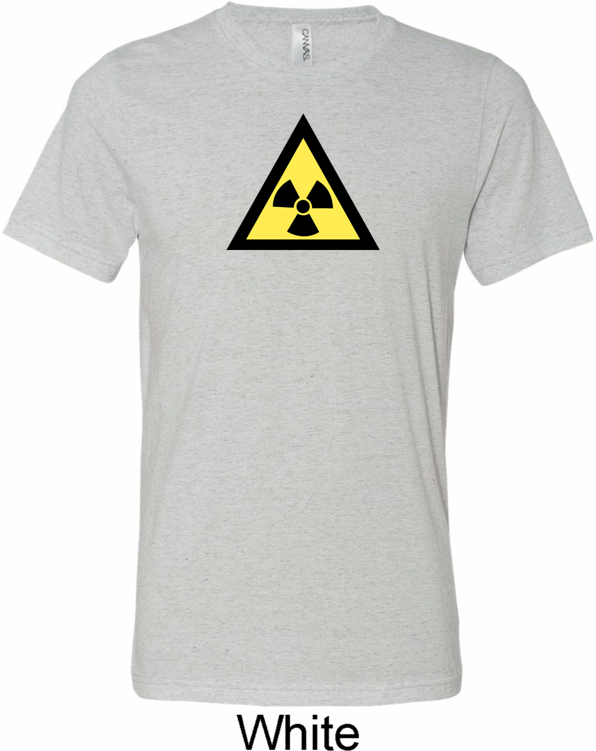 Mens Fallout Shirt Radioactive Triangle Tri Blend Crewneck Tee T-Shirt ...