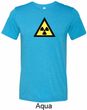 Mens Fallout Shirt Radioactive Triangle Tri Blend Crewneck Tee T-Shirt