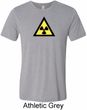 Mens Fallout Shirt Radioactive Triangle Tri Blend Crewneck Tee T-Shirt