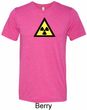 Mens Fallout Shirt Radioactive Triangle Tri Blend Crewneck Tee T-Shirt