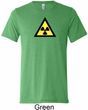 Mens Fallout Shirt Radioactive Triangle Tri Blend Crewneck Tee T-Shirt