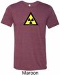 Mens Fallout Shirt Radioactive Triangle Tri Blend Crewneck Tee T-Shirt