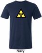 Mens Fallout Shirt Radioactive Triangle Tri Blend Crewneck Tee T-Shirt