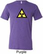 Mens Fallout Shirt Radioactive Triangle Tri Blend Crewneck Tee T-Shirt