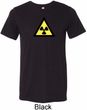 Mens Fallout Shirt Radioactive Triangle Tri Blend Crewneck Tee T-Shirt