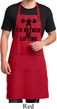 Mens Fitness Apron I Rather Be Lifting Full Length Apron with Pockets