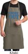 Mens Fitness Apron I Work Out Full Length Apron with Pockets