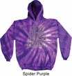 Mens Fitness Hoodie Eat Sleep Train Tie Dye Hoody