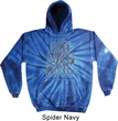 Mens Fitness Hoodie Eat Sleep Train Tie Dye Hoody