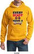 Mens Fitness Hoodie Every Beast Needs A Beauty Hoody