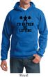 Mens Fitness Hoodie I Rather Be Lifting Hoody