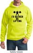 Mens Fitness Hoodie I Rather Be Lifting Hoody