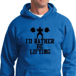 Mens Fitness Hoodie I Rather Be Lifting Hoody Mens Fitness Hoodie I Rather Be Lifting Hoody